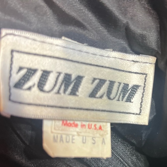 Vintage Gothic size 5/6 Zum Zum black on black prom dress. - Picture 9 of 12